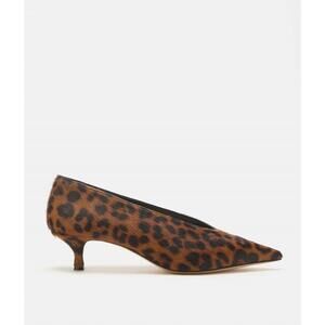 NEW LE MONDE BÉRYL women's babouche kitten heel in leopard